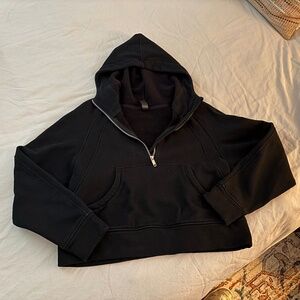 THE GYM PEOPLE Womens' Hoodies Half Zip Long Sleeve Fleece Crop Pullover Sweatsh